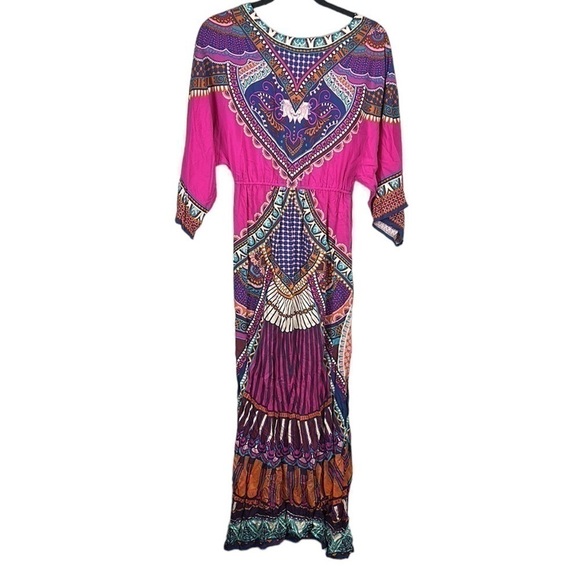 Flying Tomato Boho Maxi Dress Size S - Picture 9 of 11